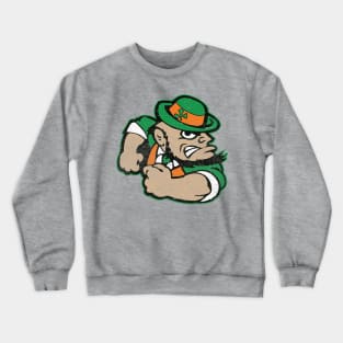 Vintage Fighting Leprechaun Crewneck Sweatshirt